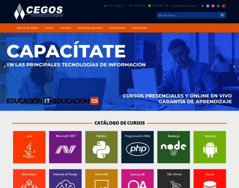 Cegos.com.bo thumbnail