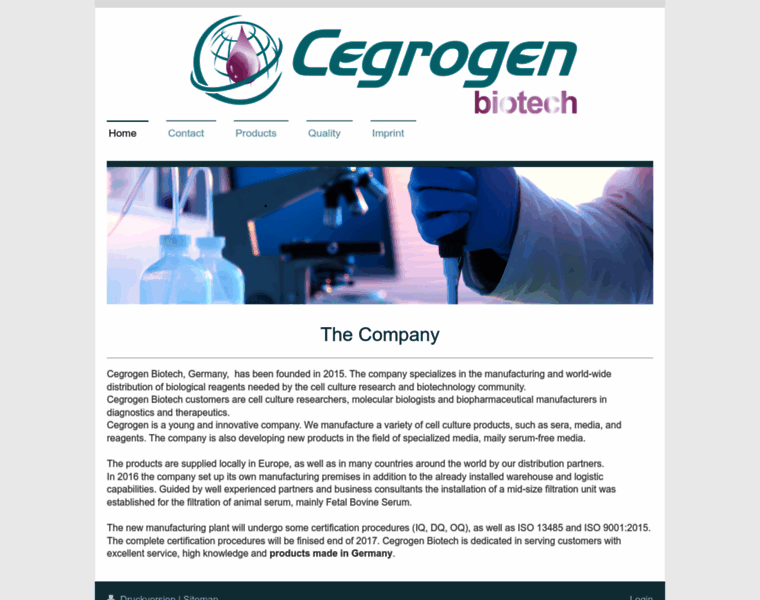 Cegrogen-biotech.com thumbnail