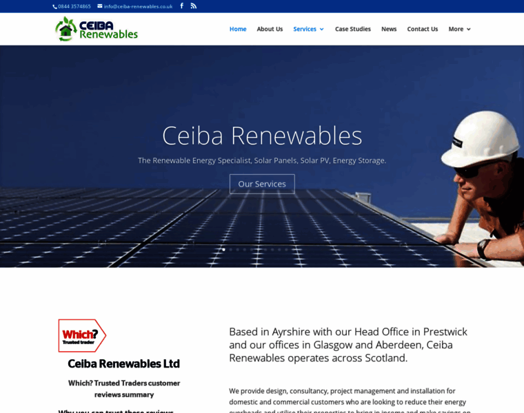 Ceiba-renewables.co.uk thumbnail