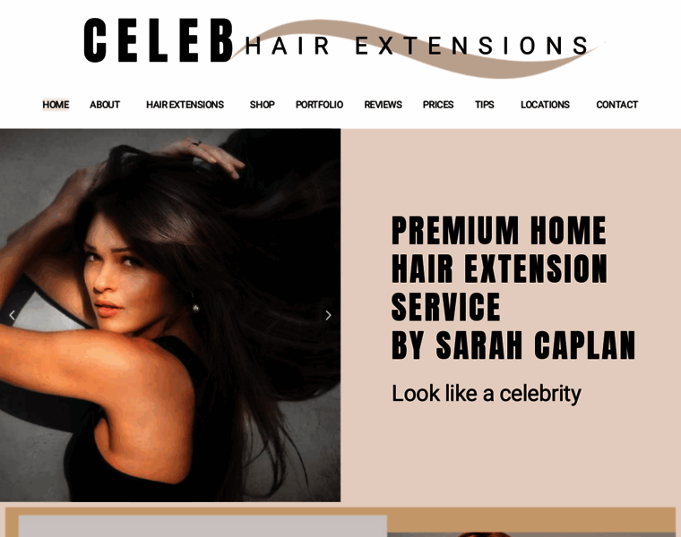 Celebhairextensions.co.uk thumbnail