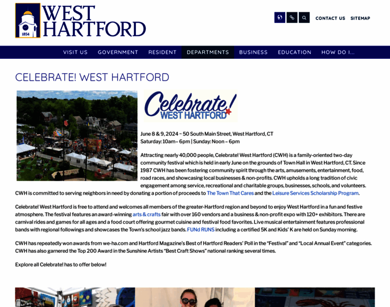 Celebratewesthartford.com thumbnail