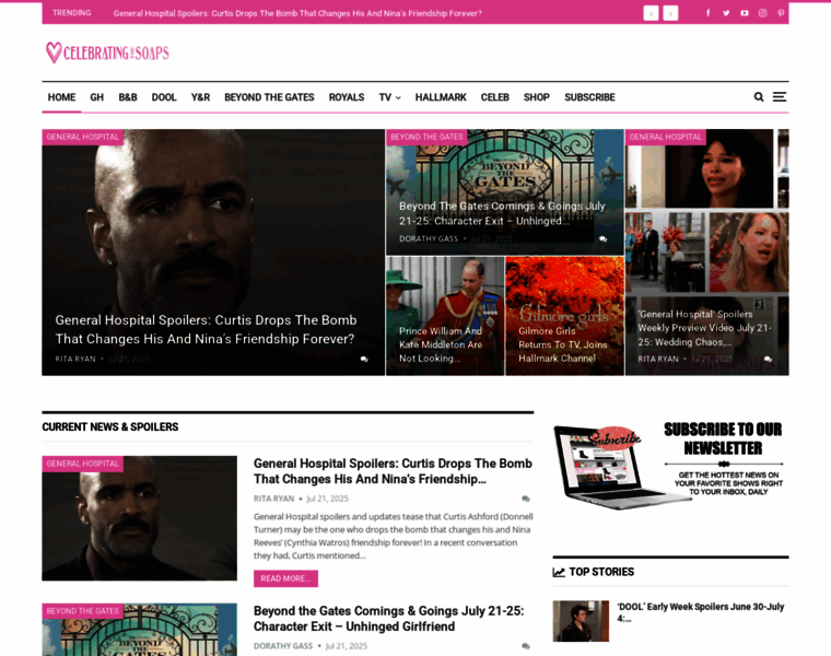 Celebratingthesoaps.com thumbnail Celebratingthesoaps.com thumbnail