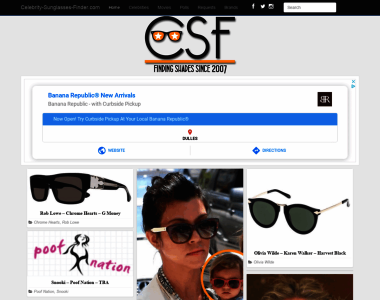 Celebrity-sunglasses-finder.com thumbnail