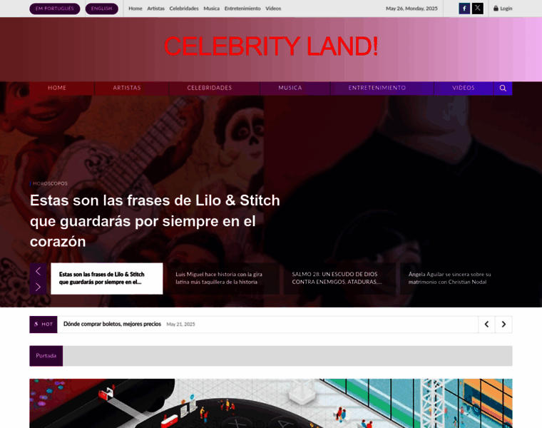 Celebrity.land thumbnail