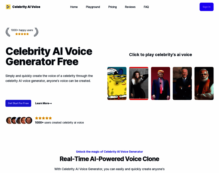 Celebrityaivoice.net thumbnail