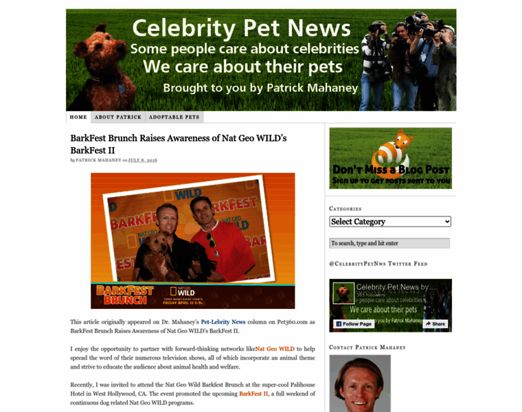 Celebritypetnews.com thumbnail