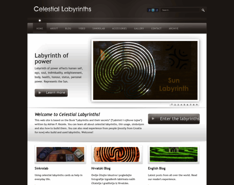 Celestial-labyrinths.org thumbnail