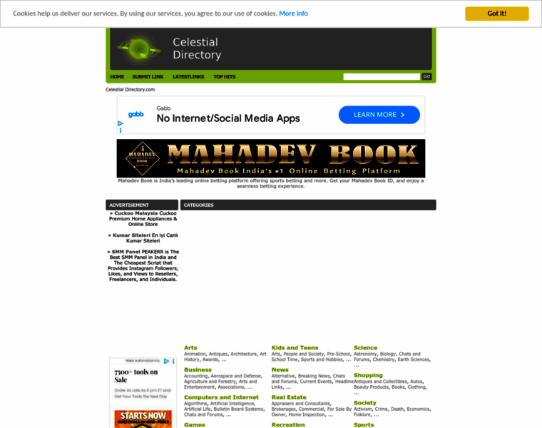 Celestialdirectory.com thumbnail Celestialdirectory.com thumbnail