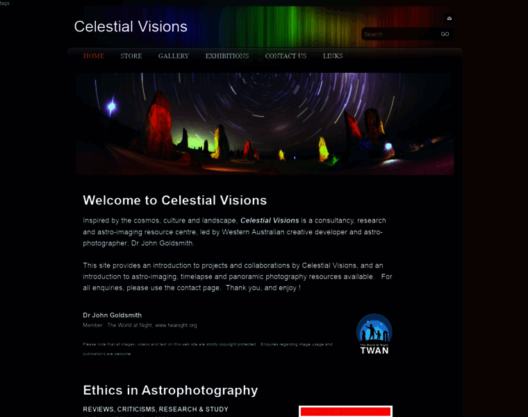 Celestialvisions.com.au thumbnail