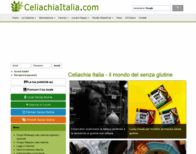 Celiachiaitalia.com thumbnail