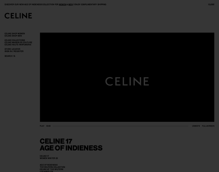 Celine.com thumbnail