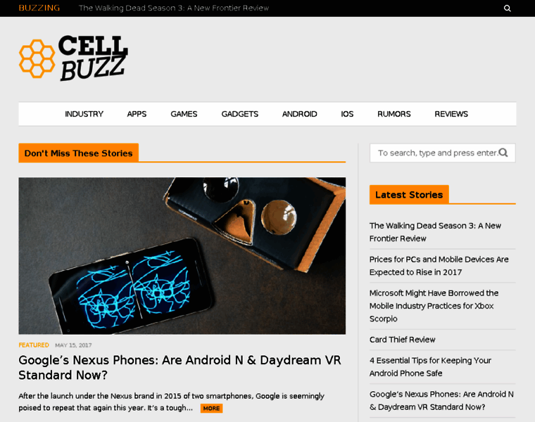 Cell-buzz.com thumbnail