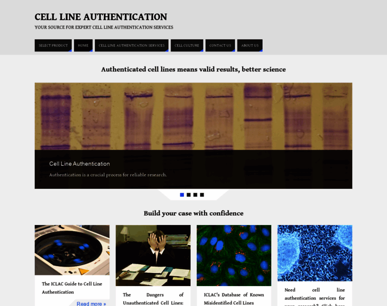 Cell-line-authentication.info thumbnail