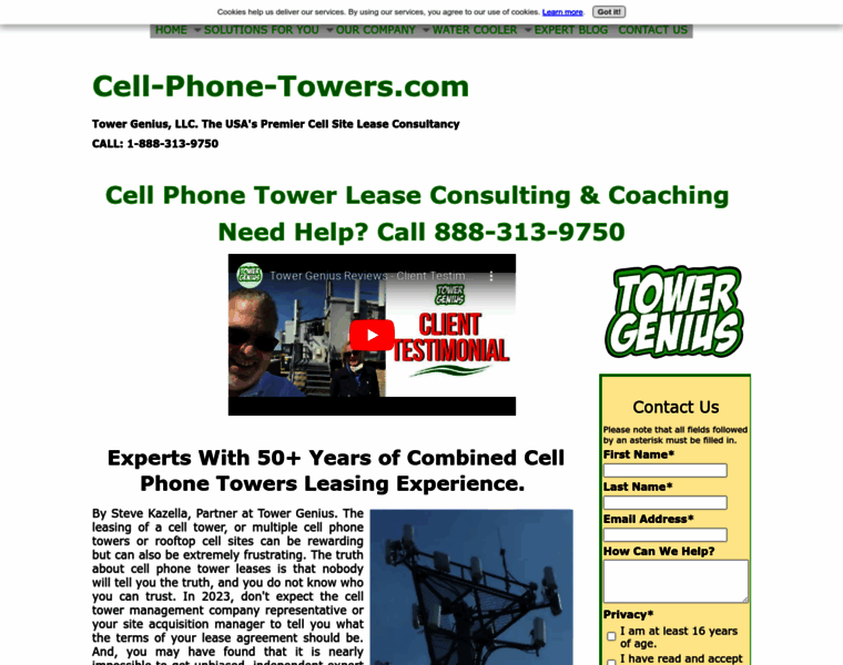 Cell-phone-towers.com thumbnail