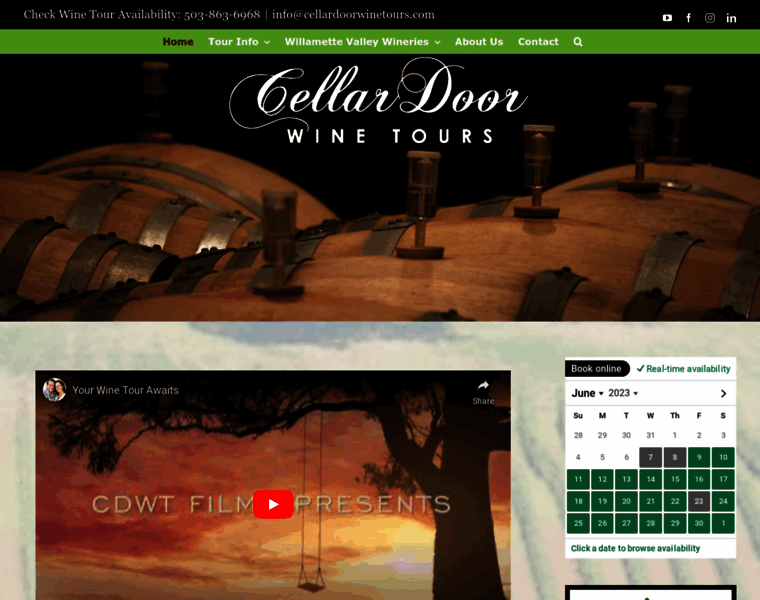 Cellardoorwinetours.com thumbnail