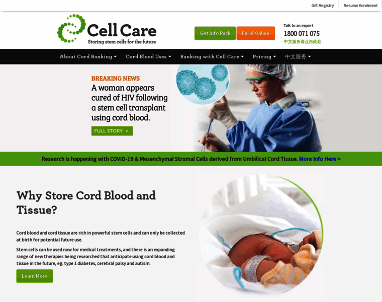 Cellcare.com.au thumbnail