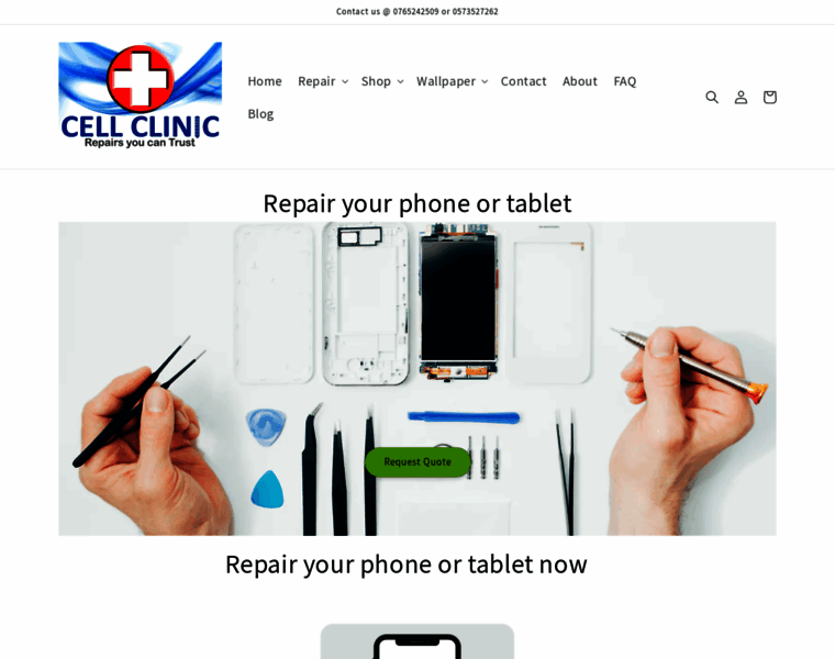Cellclinic.co.za thumbnail