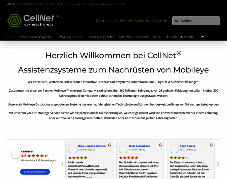 Cellnet.de thumbnail