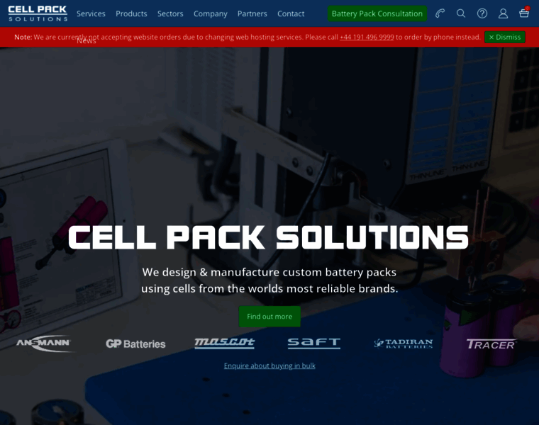 Cellpacksolutions.co.uk thumbnail