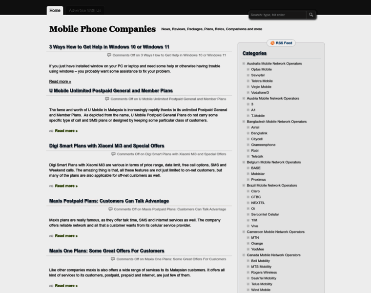 Cellphone-companies.com thumbnail