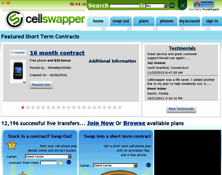 Cellswapper.com thumbnail