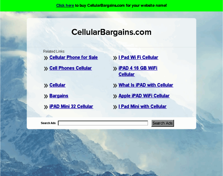 Cellularbargains.com thumbnail