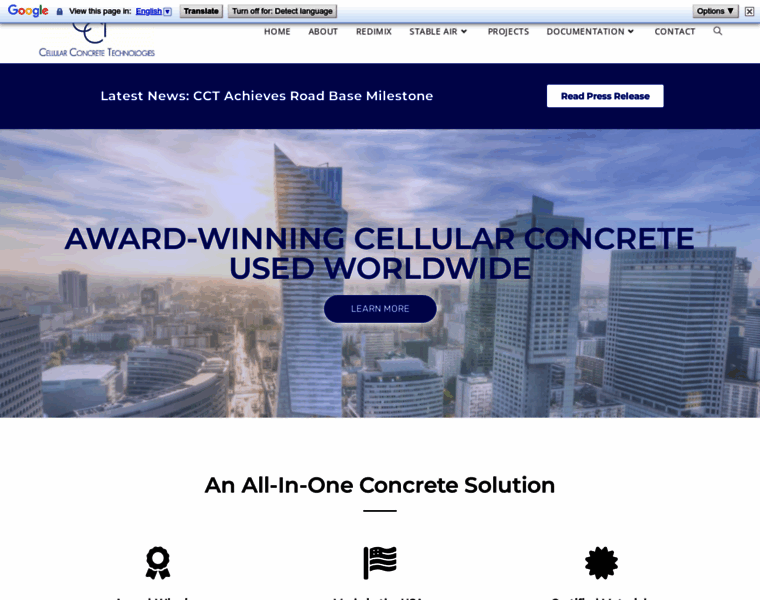 Cellularconcretetechnologies.com thumbnail
