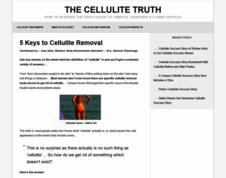 Cellulitesolutiononline.com thumbnail