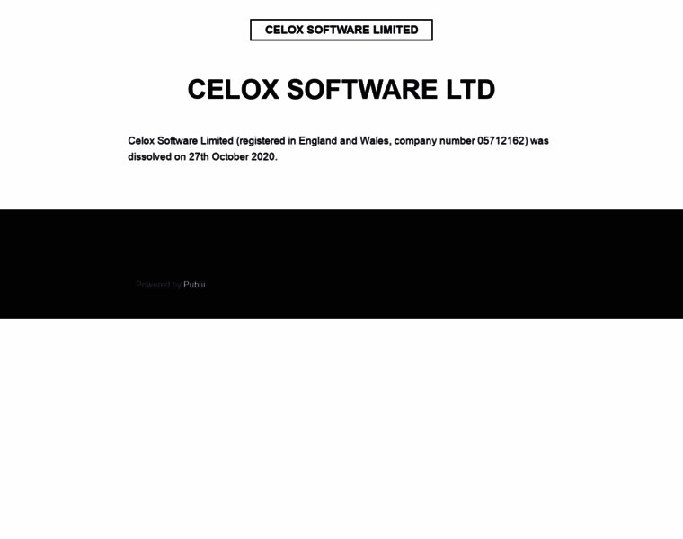 Celox.co.uk thumbnail