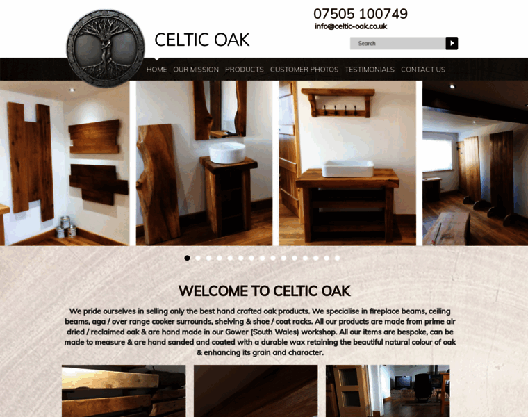 Celtic-oak.co.uk thumbnail