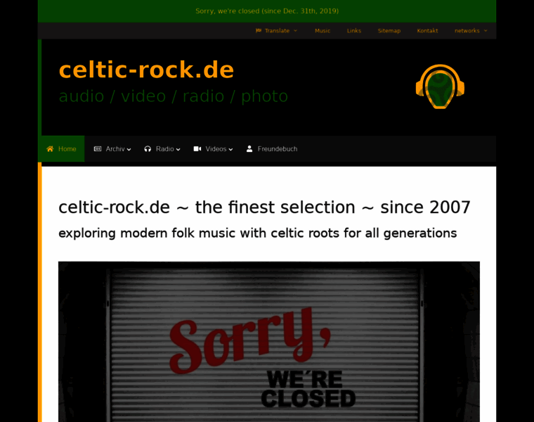 Celtic-rock.de thumbnail