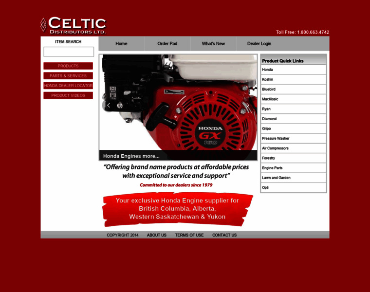 Celticdistributors.com thumbnail