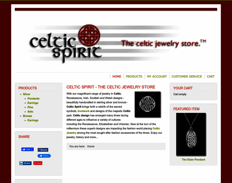 Celticspirit.com thumbnail