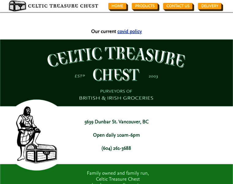 Celtictreasurechest.com thumbnail