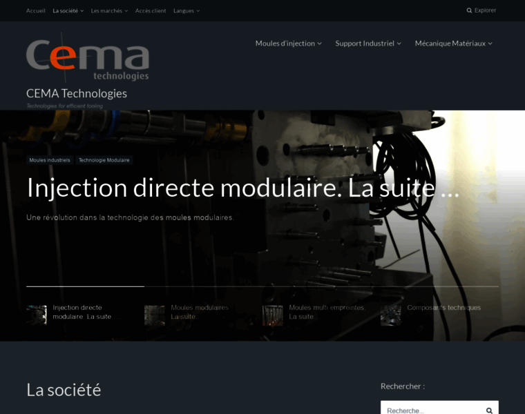 Cema-technologies.fr thumbnail