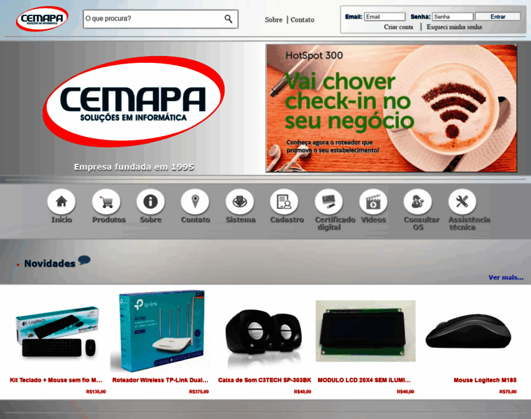 Cemapa.inf.br thumbnail