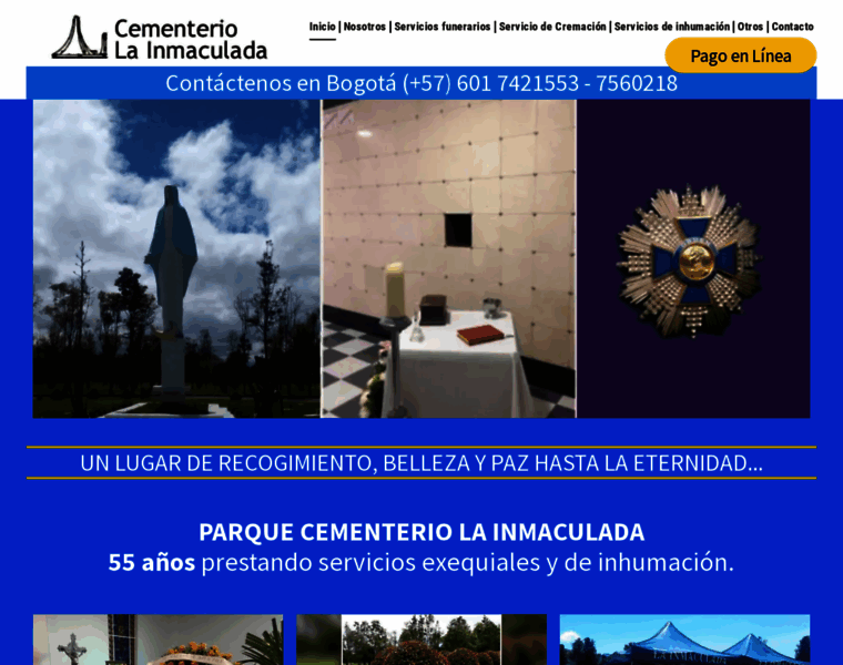 Cementerioinmaculada.com thumbnail