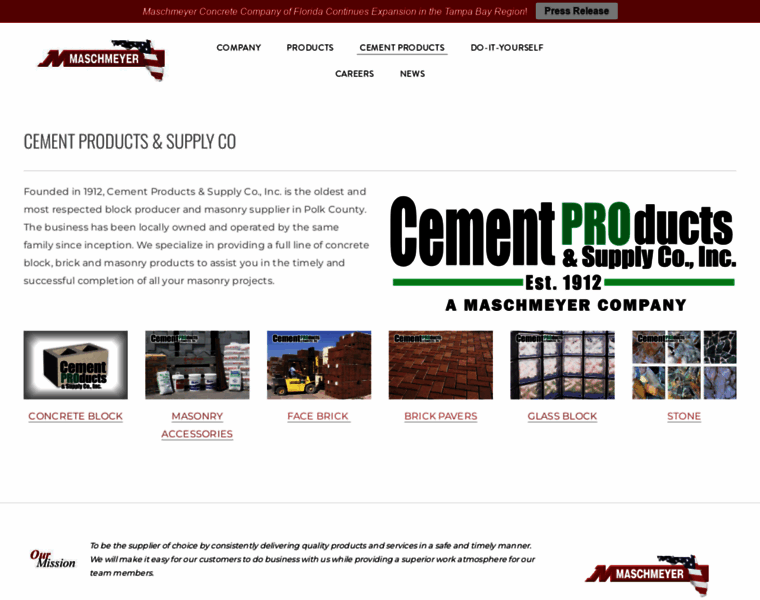 Cementproductsusa.com thumbnail