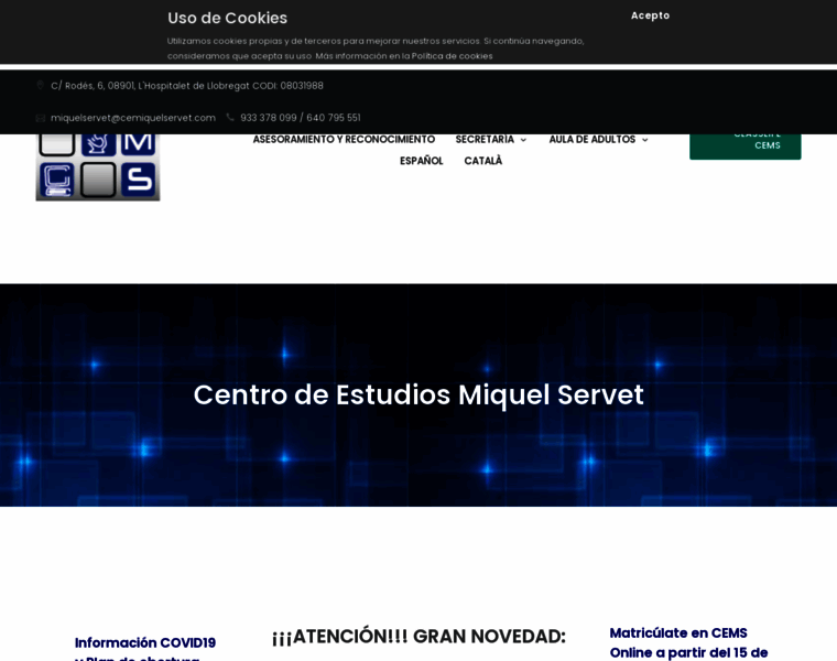 Cemiquelservet.com thumbnail