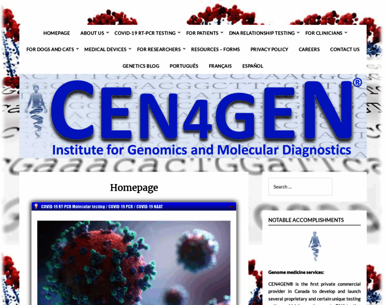 Cen4gen.org thumbnail