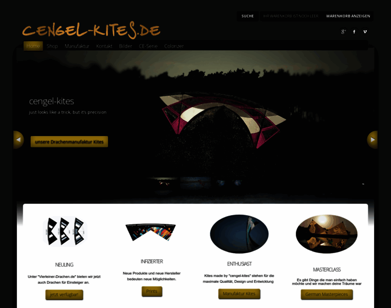 Cengel-kites.de thumbnail