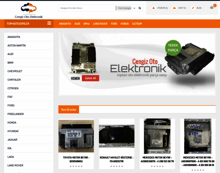 Cengizotoelektronik.com thumbnail