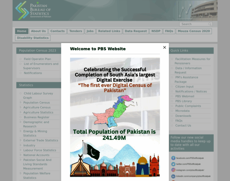 Census.pbs.gov.pk thumbnail