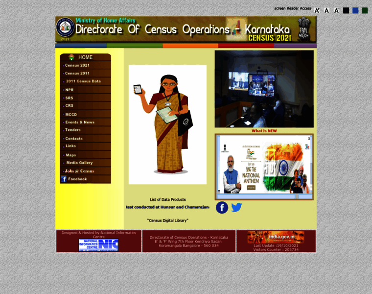 Censuskarnataka.gov.in thumbnail