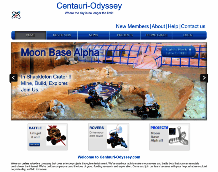 Centauri-odyssey.com thumbnail