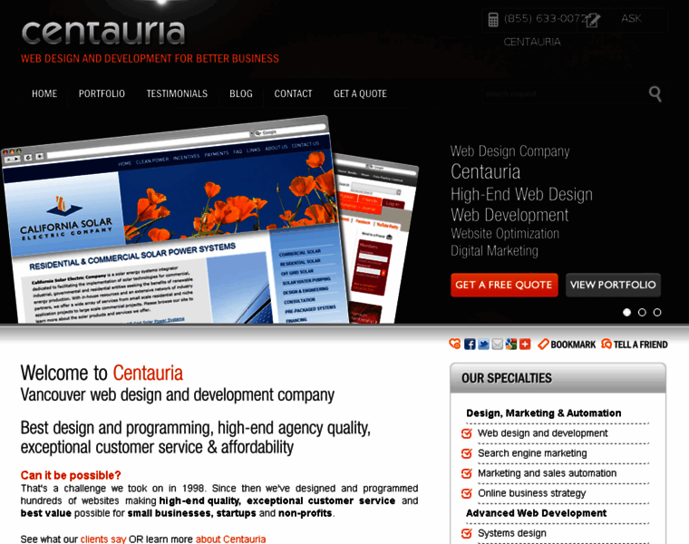 Centauria.com thumbnail
