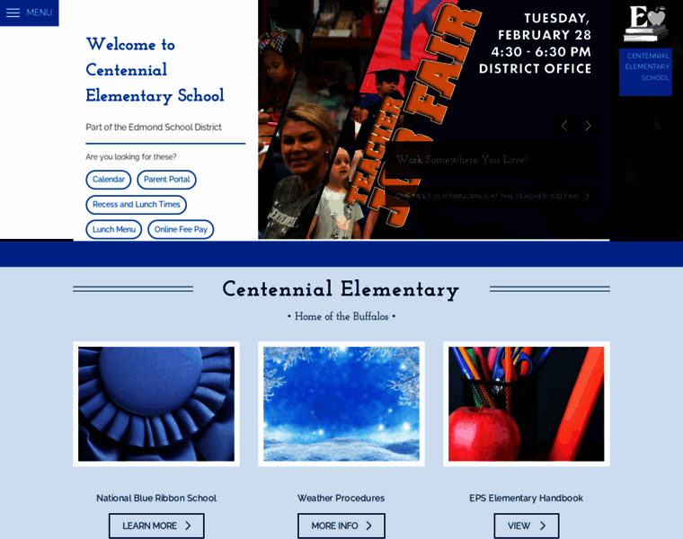 Centennial.edmondschools.net thumbnail