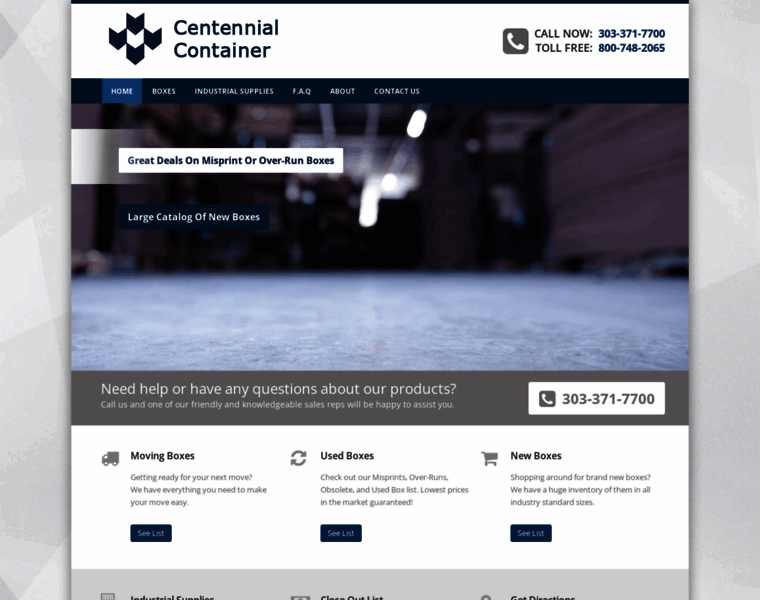 Centennialcontainer.com thumbnail