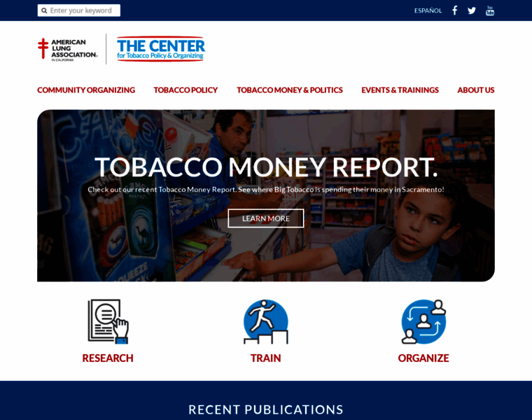 Center4tobaccopolicy.org thumbnail