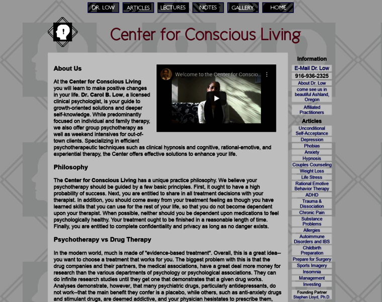 Centerforconsciousliving.com thumbnail
